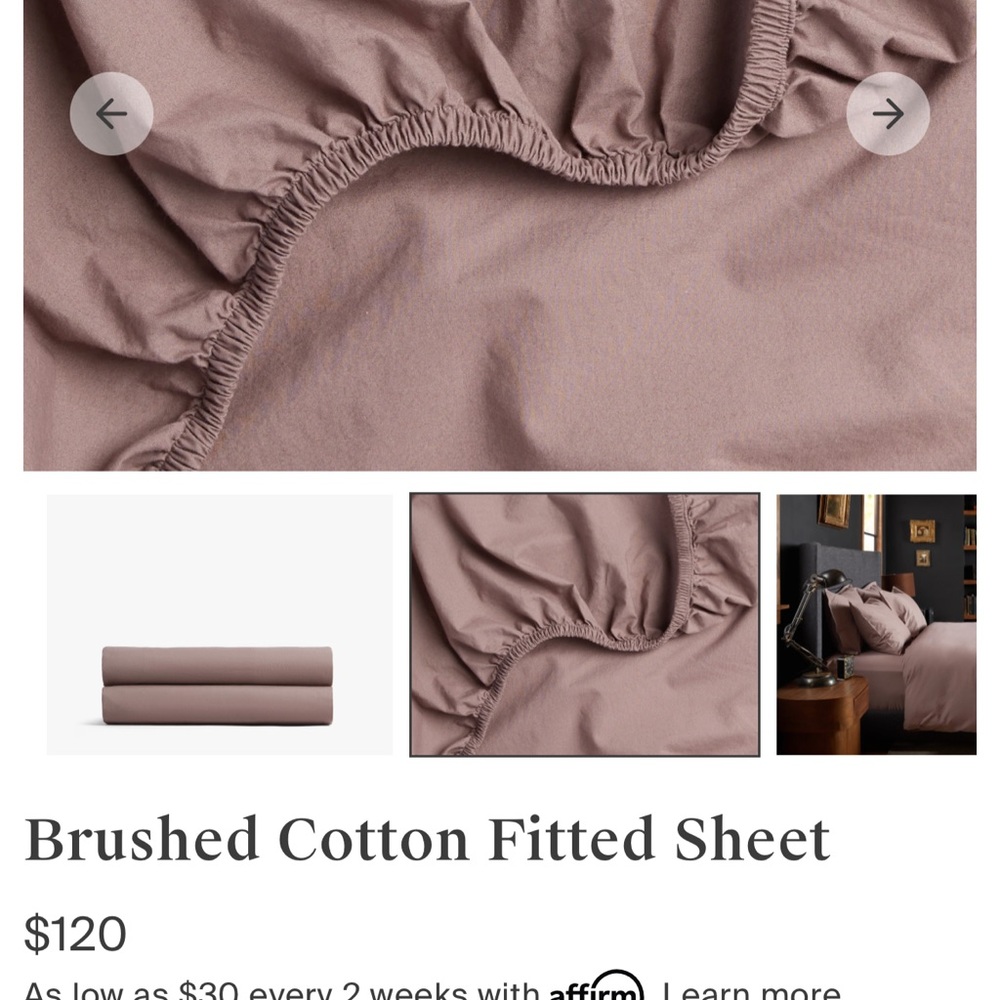 Parachute Home Clover Brushed Cotton Sheet Set - Picture 4 of 14